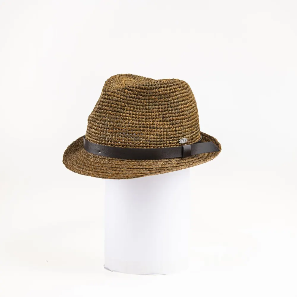 Canadian Hat 1918 - Carl - Fedora W Leather Trim