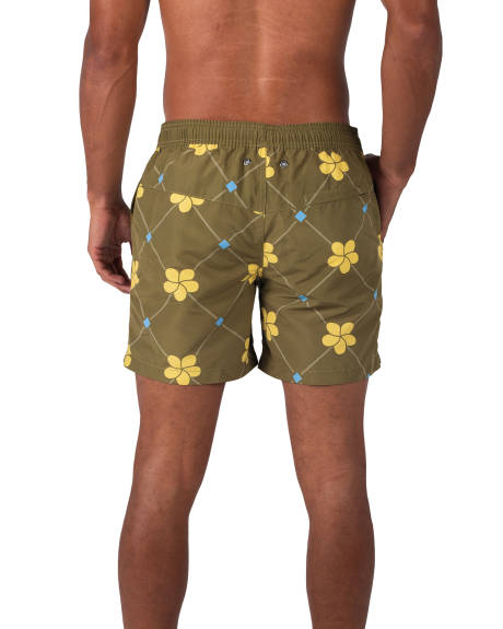 Coast Clothing Co. - Sydney Swim shorts - Olive Grove