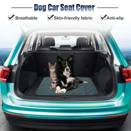 Unique Bargains- 2 Pcs Dog Seat Cover Reuse Car Seat Cover 70x50cm