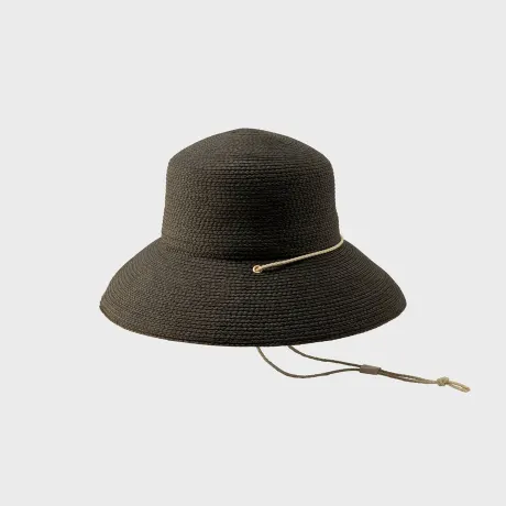 Canadian Hat 1918 - Caroline - Large Flat Top Cloche Hat W Cord