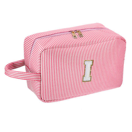 Unique Bargains- Letter I Cosmetic Travel Makeup Bag Organizer