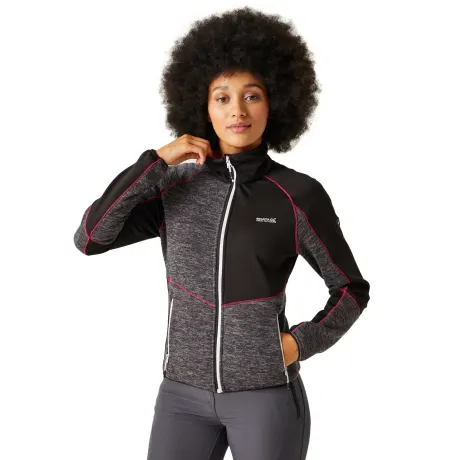 Regatta - Womens/Ladies Lindalla VII Marl Full Zip Fleece Jacket