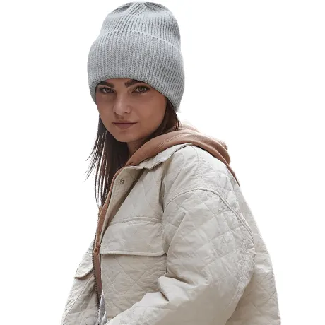 Beechfield - Unisex Adult Cuffed Oversized Beanie