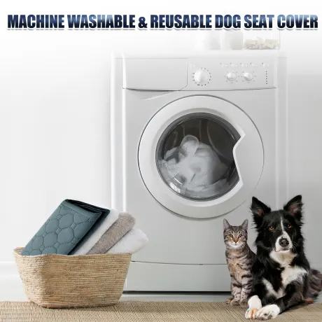 Unique Bargains - 2 Pcs housse de siège de chien réutilisation housse de siège d’auto 70x50cm