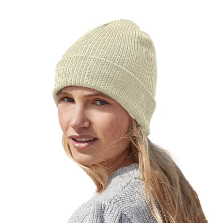 Beechfield - Unisex Adult Natural Cotton Fine Knit Beanie