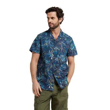 Animal - Mens Will Tropical Leaves Natural Shirt