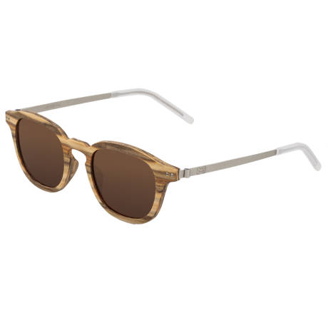 Earth Wood - Kavaja Polarized Sunglasses - Apple Wood/Brown