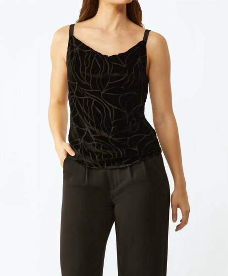 Ecru Camisole en velours Knightley