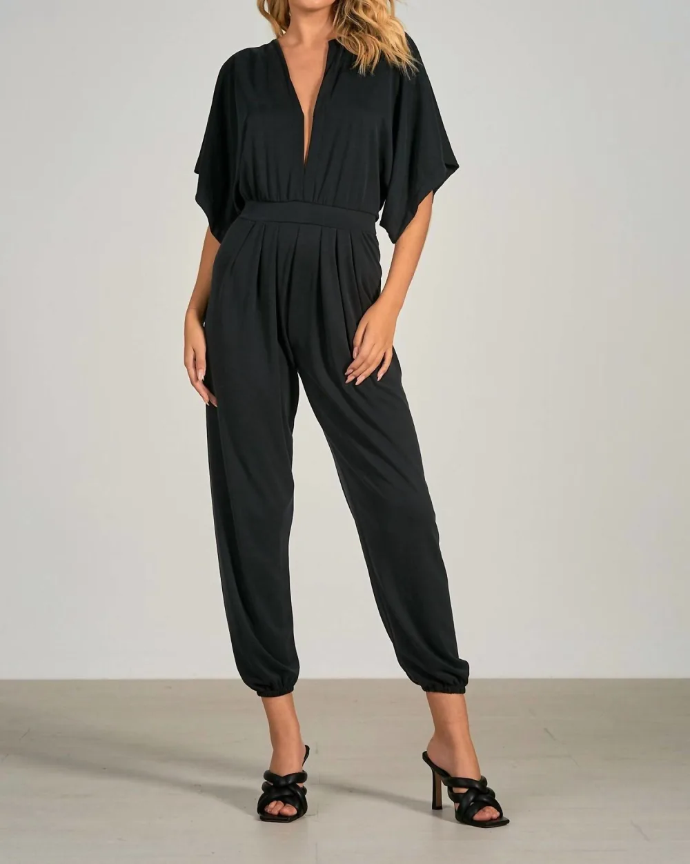 ELAN - Square Sleeve Jumpsuit