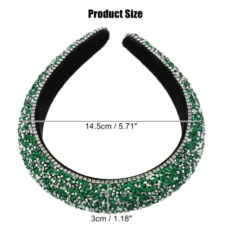 Unique Bargains- Rhinestone Crystal Diamond Bling Headbands