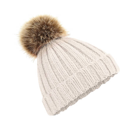 Beechfield - ® Junior Unisex PomPom Chunky Beanie