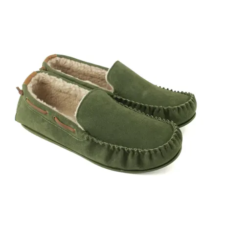 Eastern Counties Leather - Mens Owen Berber Suede Moccasins