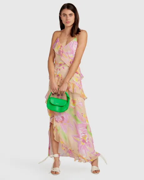 Belle & Bloom Ocean Eyes Limited Edition SILK Maxi Dress