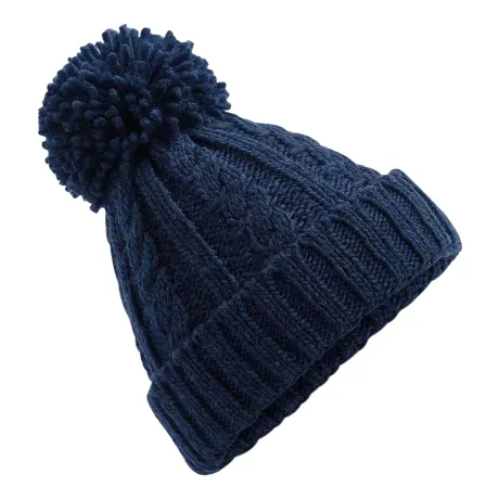 Beechfield - Cable Knit Melange Beanie