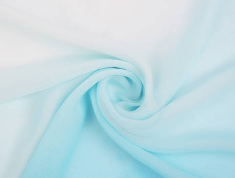 Allegra K- Long Chiffon Gradient Color Wrap Scarf