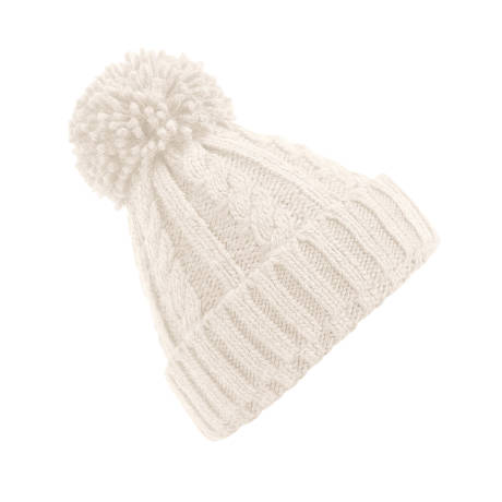 Beechfield - ® Unsiex Adults Cable Knit Melange Beanie