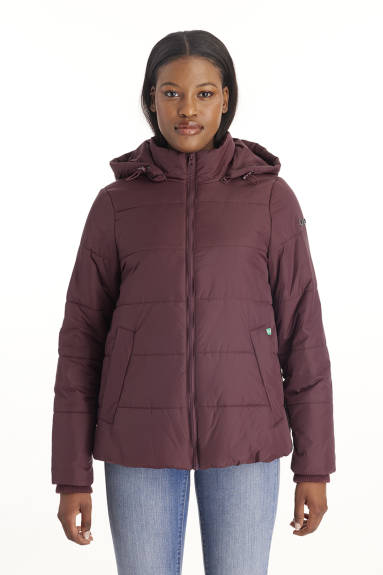 Leia - Veste matelassée de maternité Bomber 3 en 1 hybride matelassée