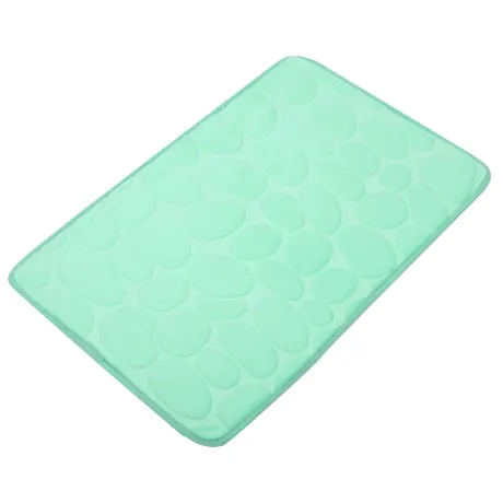 Unique Bargains- Bathroom Rug Mat Cobblestone Pattern