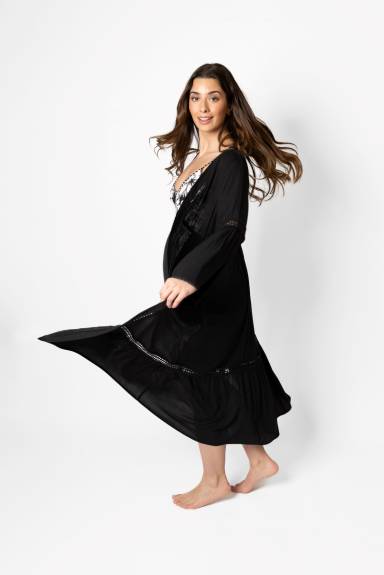 Robe de luxe miami à nœud à l'avant