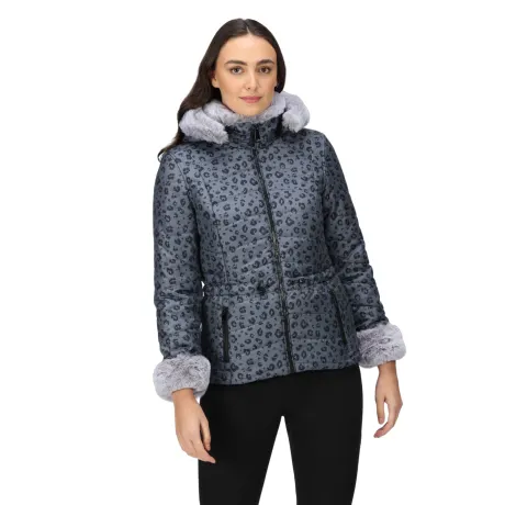 Regatta - Womens/Ladies Willabella Animal Print Padded Jacket