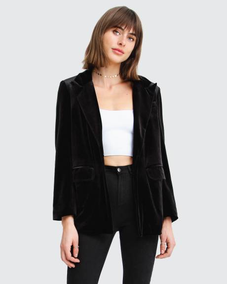 Belle & Bloom Eternity Velvet Blazer