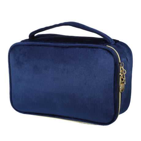 Unique Bargains- Velvet Makeup Bag Travel Storage