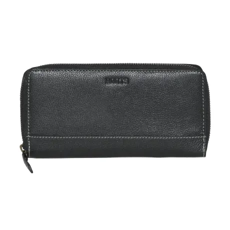 Roots Ladies' Slim Zipper Round Wallet