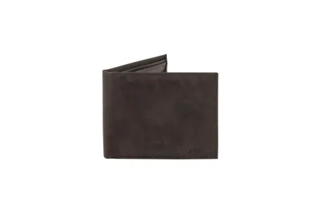 CHAMPS Vegan Leather RFID Wallet, Brown