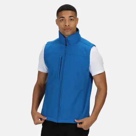 Regatta - Mens Flux Softshell Bodywarmer / Water Repellent Sleeveless Jacket