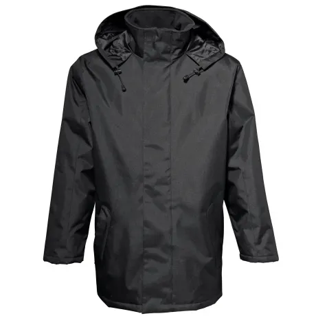 2786 - Mens Plain Parka Jacket (Water & Wind Resistant)