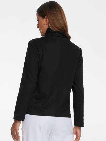 Allegra K - Double Breasted Fashion Pea Coat