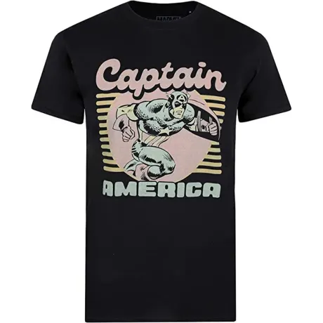 Captain America - - T-shirt 70´S - Homme