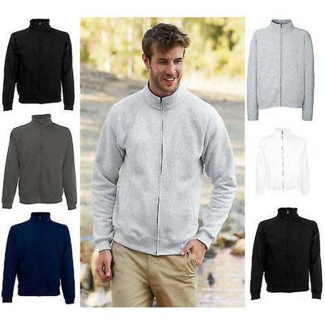 Fruit of the Loom - Mens Premium 70/30 Full Zip Sweatshirt Jacket