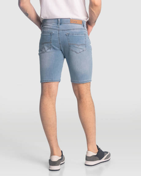 LOIS -Dennis Bleach Blue Denim Shorts