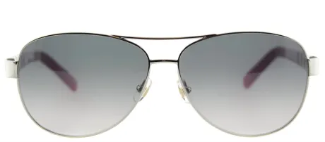 Kate Spade - Dalia Aviator Metal Sunglasses With Grey Gradient Lens