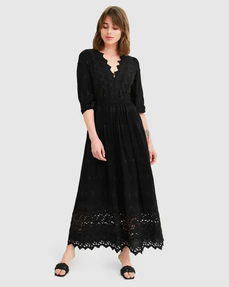 Belle & Bloom All eyes on me robe mi-longue