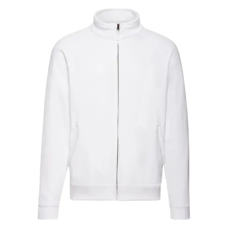 Fruit of the Loom - Mens Classic Plain Sweat Jacket