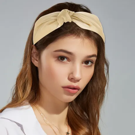 Unique Bargains - Knotted Silk Headband