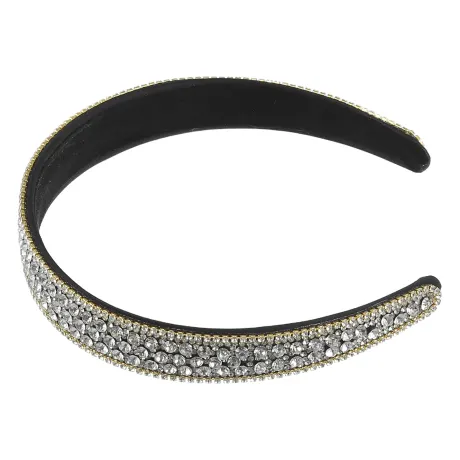 Unique Bargains - Rhinestone Wide Headband