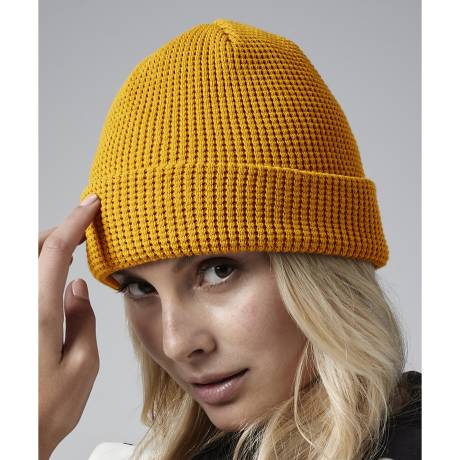 Beechfield - Unisex Adult Waffle Cotton Beanie