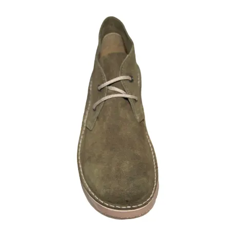 Roamers - Mens Real Suede Round Toe Unlined Desert Boots