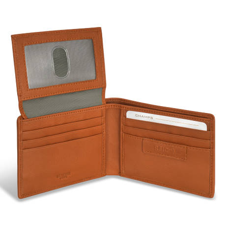 Denim Collection - Leather Top Wing Wallet