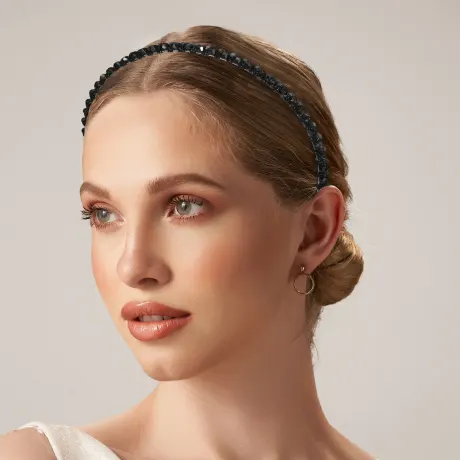 Unique Bargains- Rhinestone Hair Hoop Hairband Headband