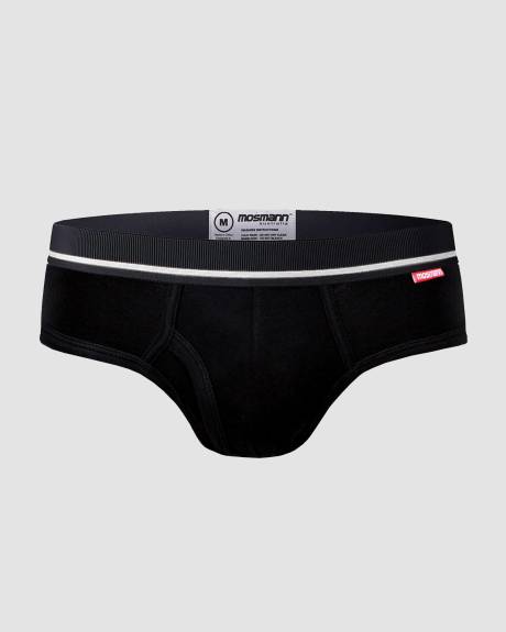 Mosmann Slip en bambou pour hommes - Poivre