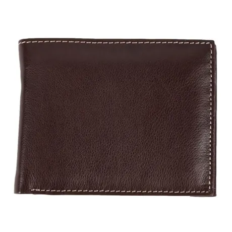 Eastern Counties Leather - Mens Mark Trifold Wallet With Coin Pocket