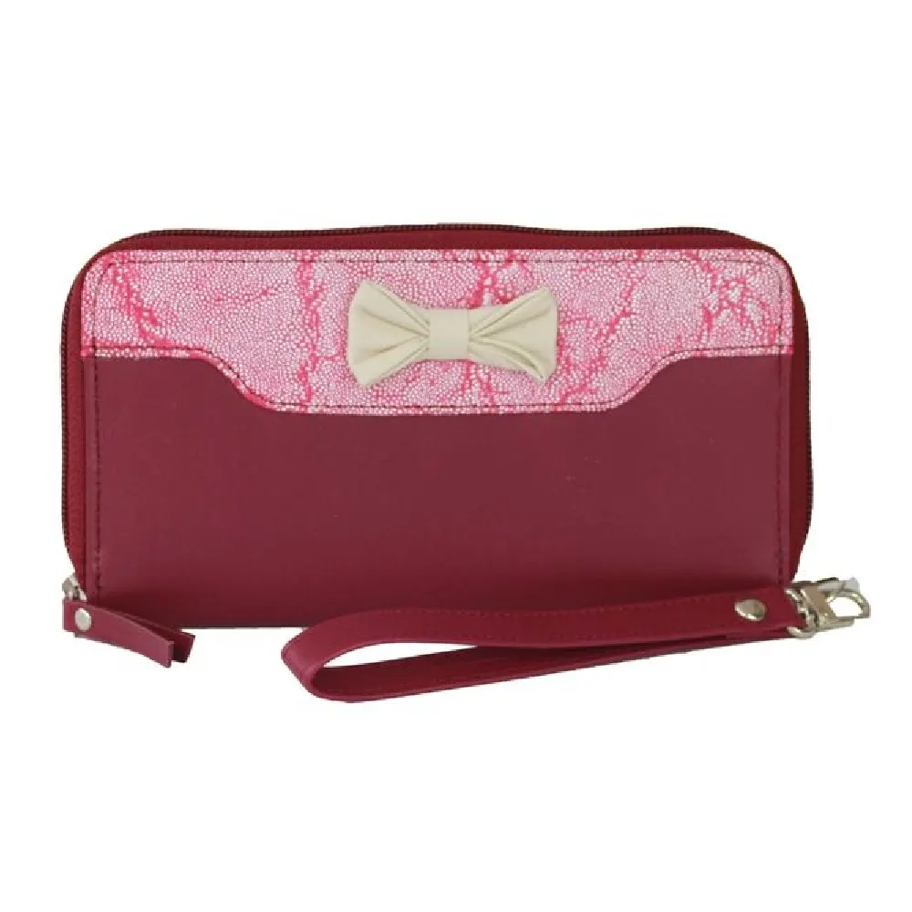 Eastern Counties Leather - Womens/Ladies Adana Wallet With Bow Detail