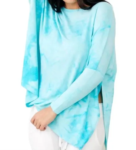 french kyss - Soft Stretch Oversized Scoop Tie Dye