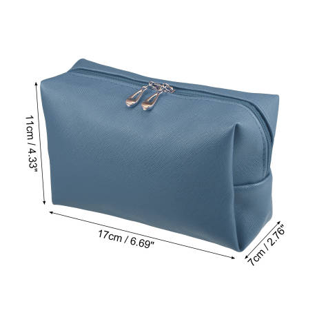 Unique Bargains- Makeup Cosmetic Travel Bag Waterproof PU Leather Case Small