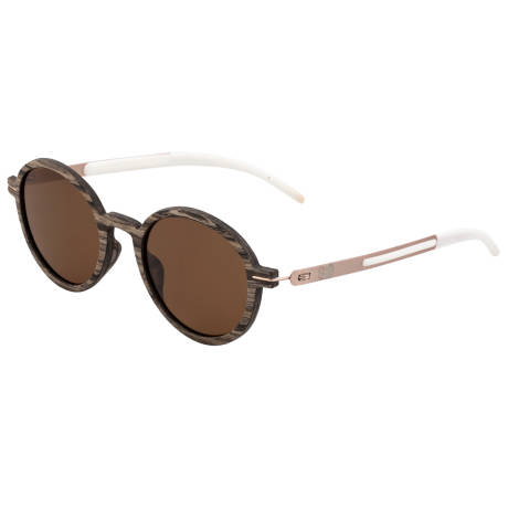 Earth Wood - Toco Polarized Sunglasses - Apple Wood/Brown