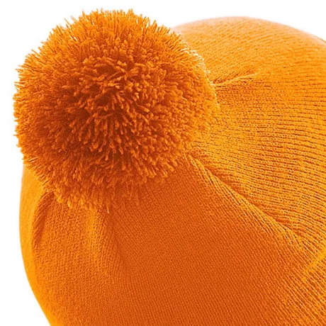 Beechfield - Unisex Original Pom Pom Winter Beanie Hat